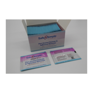 Peri-Stoma Cleanser and Adhesive Remover Wipe.- No Alcohol- No Sting