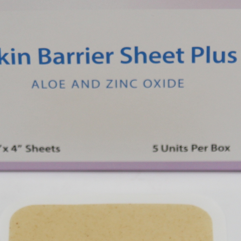 4" x 4" Skin Barrier Sheet Plus