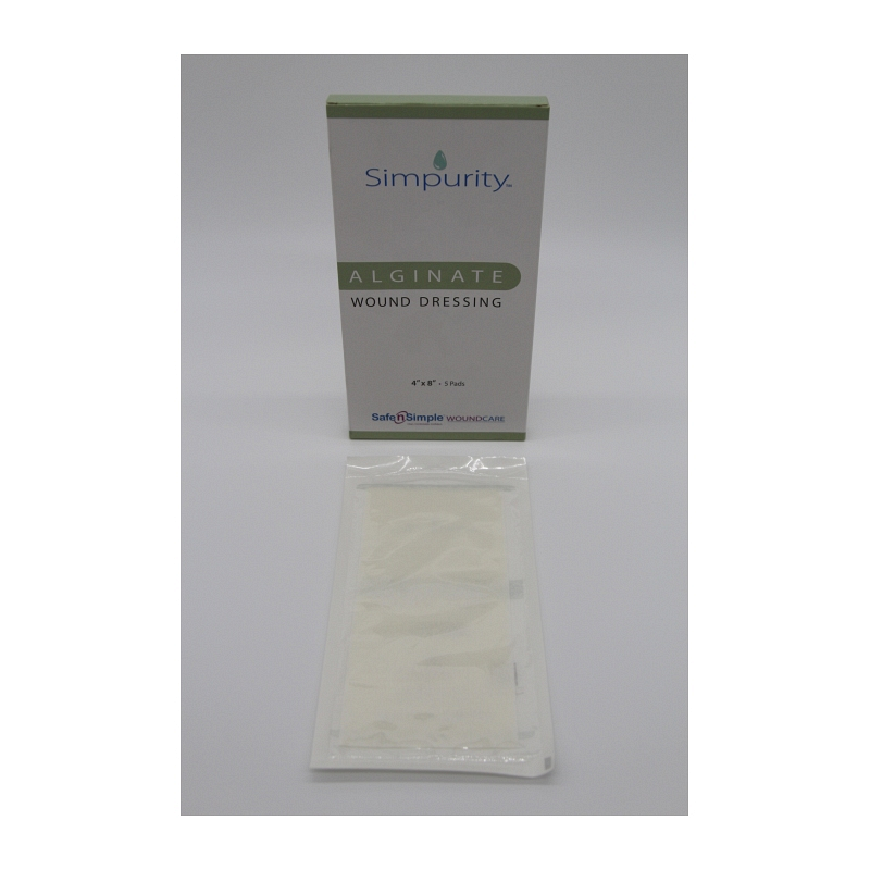 Simpurity Alginate 4" x 8" Pad.