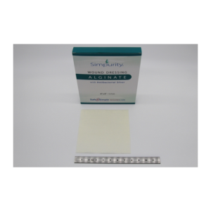 Simpurity Silver Alginate 8" x 8" Pad.