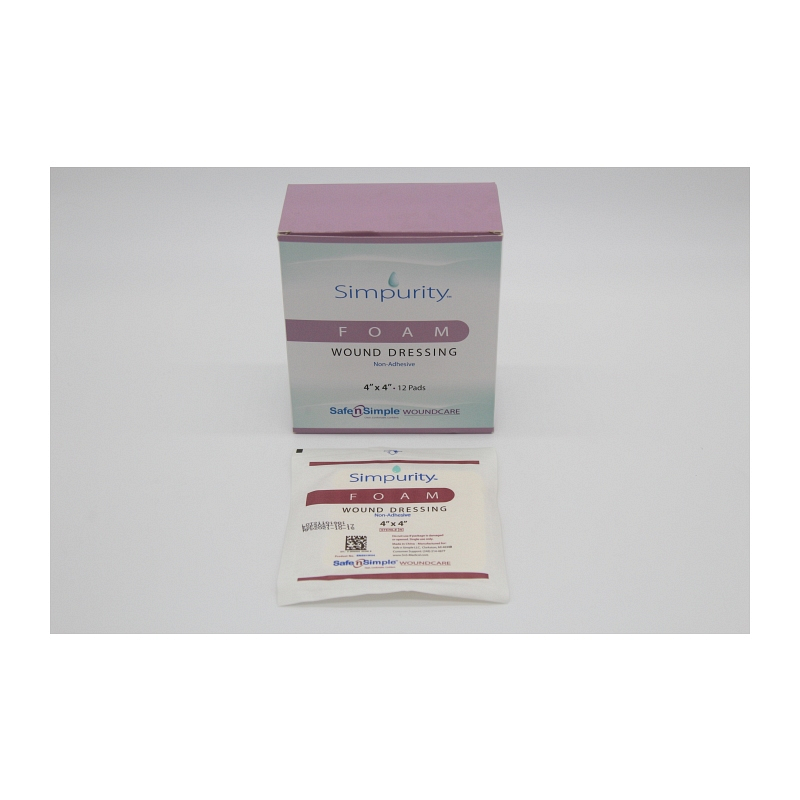 Simpurity Foam 4" x 4" Pad.