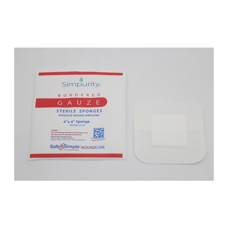 Simpurity Bordered Gauze Dressing
