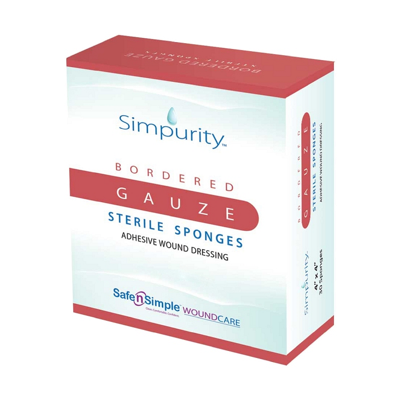 Simpurity Bordered Gauze Sponges