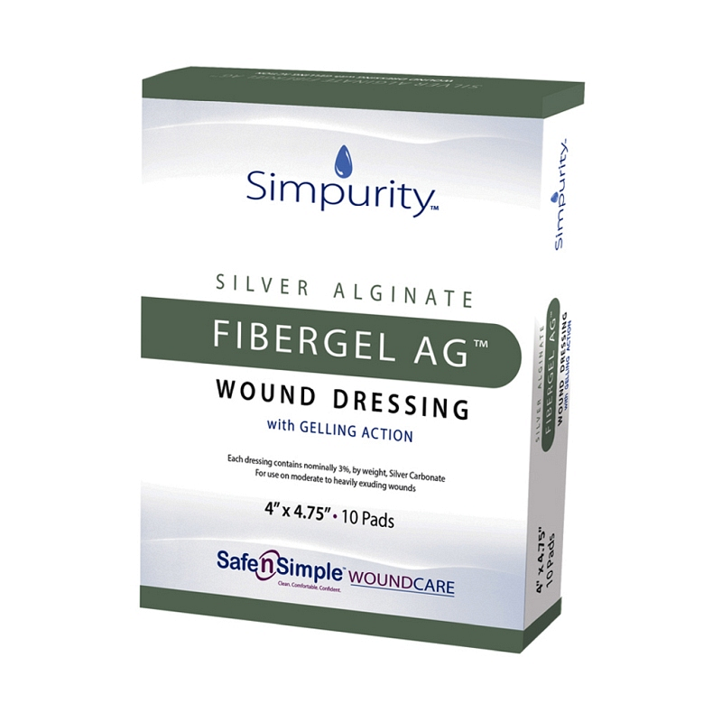 Simpurity Fibergel AG Wound Dressing