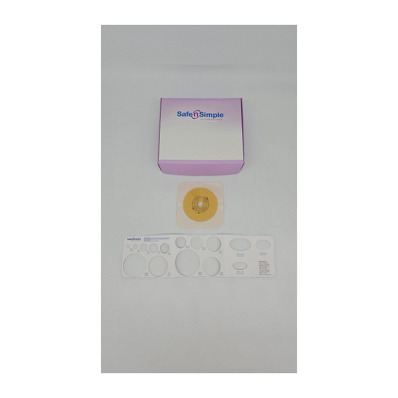 Safe N Simple 5" x 5" 2-Piece Wafer