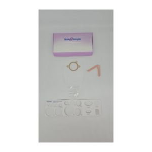 Securi-T USA 12" Drainable Pouch Transparent 1 Curved Tail Closure