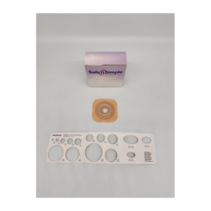 Securi-T USA Standard Wear Wafer Tan Tape Collar Pre-Cut 7/8" (4-1/4" x 4-1/4")