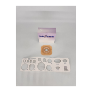 Securi-T USA Standard Wear Wafer Tan Tape Collar Pre-Cut 1" (4-1/4" x 4-1/4")