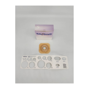 Securi-T USA Standard Wear Wafer Tan Tape Collar Pre-Cut 1-1/8" (4-1/4" x 4-1/4")