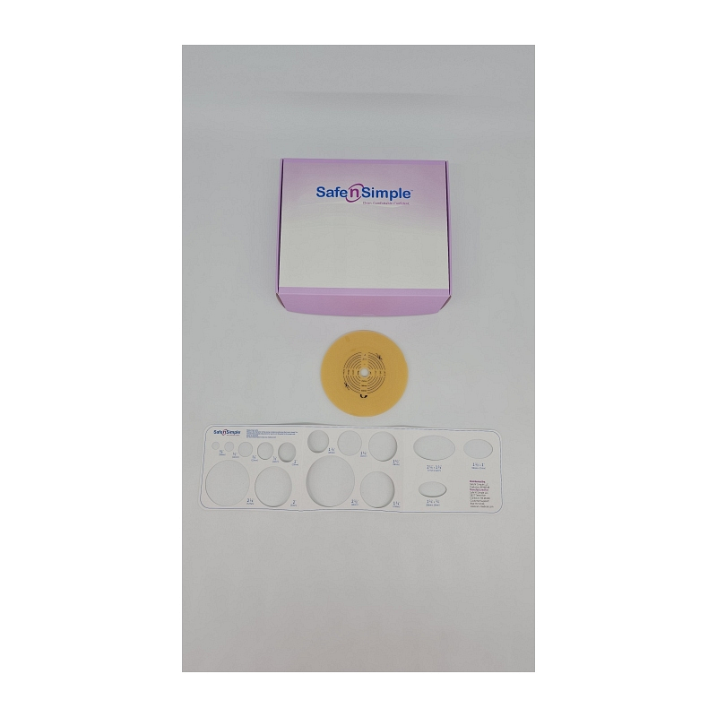 Safe N Simple 5" Diameter 2-Piece Round Wafer