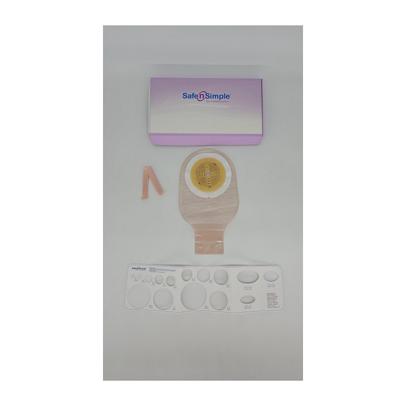 12" Drainable One Piece Pouch