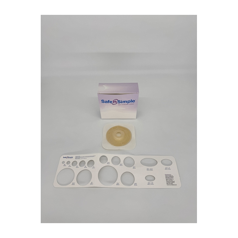 5" x 5" 2-Piece Wafer