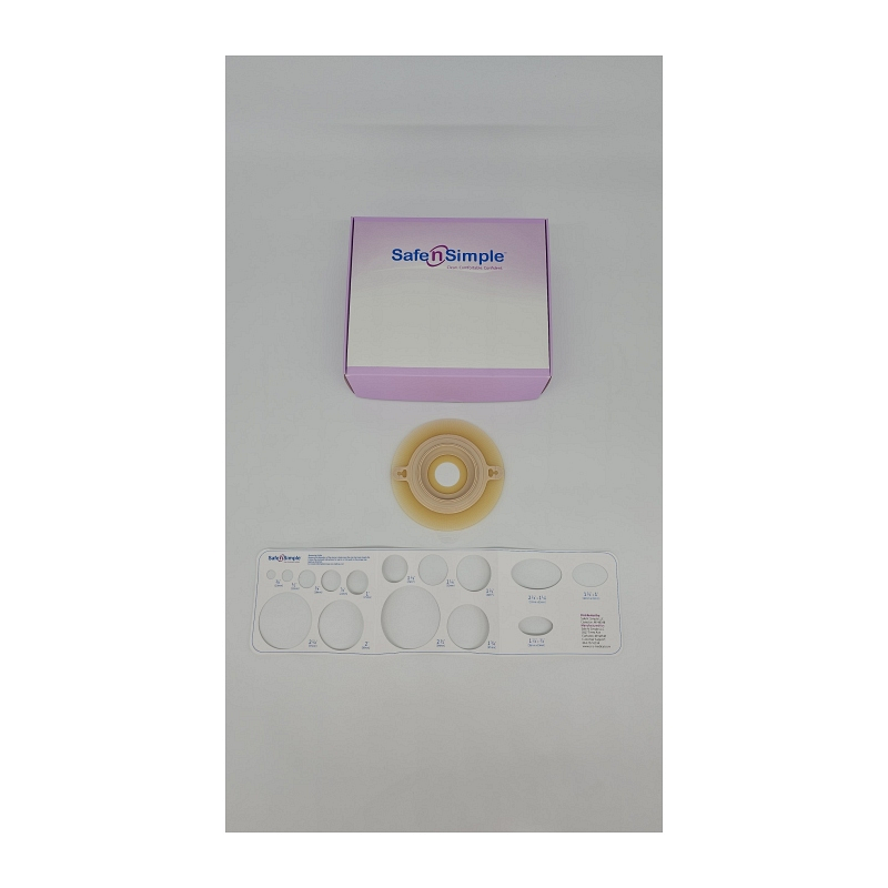 5" x 5" 2-Piece Wafer