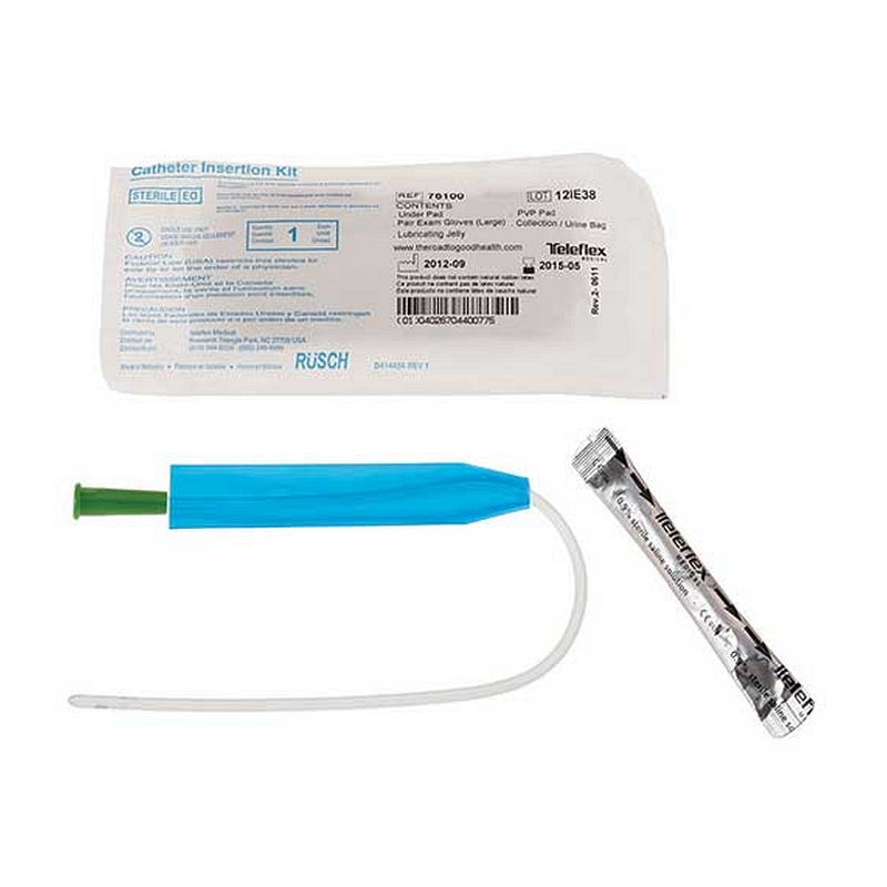 FloCath Quick Hydrophilic Closed-System Catheter Kit 14 fr