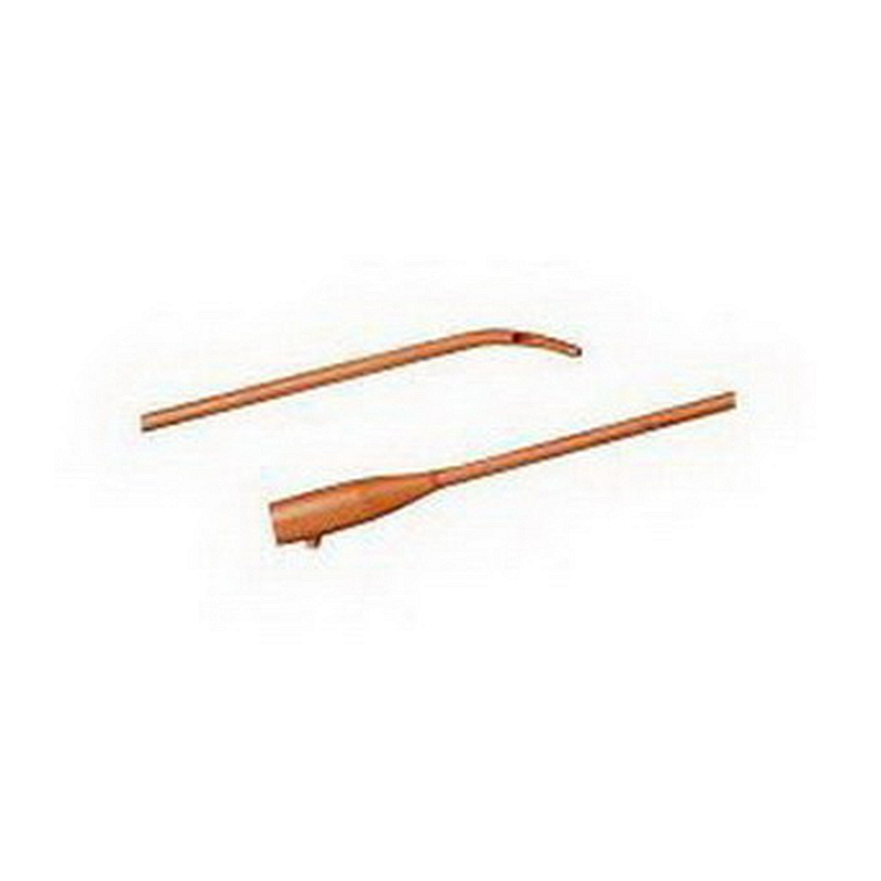 14 fr Tieman catheter. Robusta red rubber