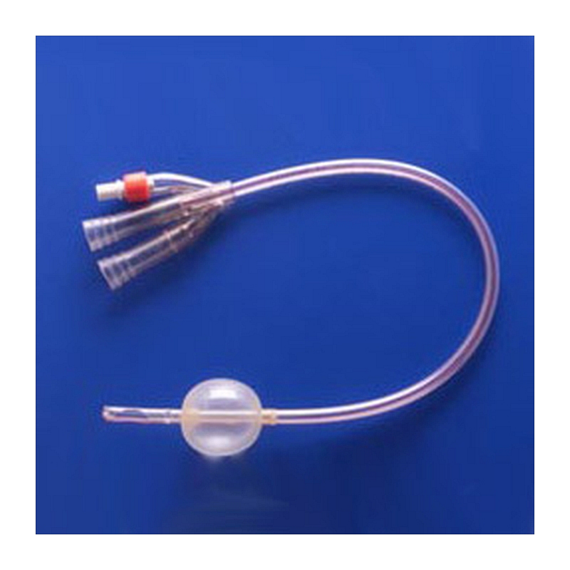 Soft Simplastic 3-Way Foley Catheter 20 Fr 30 cc