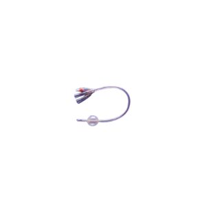 Soft Simplastic 3-Way Foley Catheter 22 Fr 30 cc
