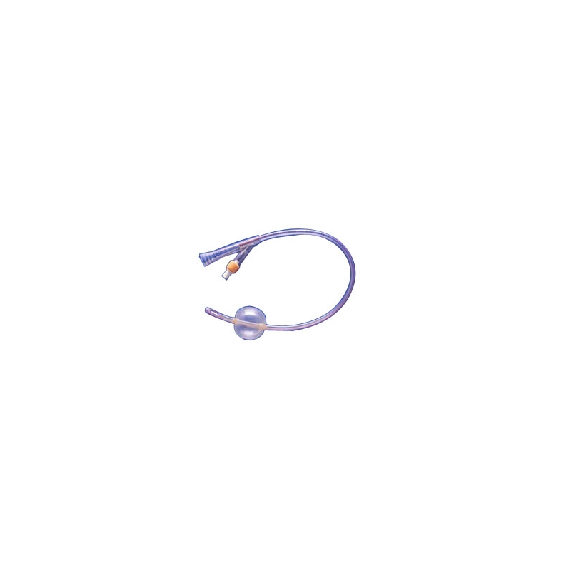 Soft Simplastic 2-Way Foley Catheter 16 Fr 30 cc