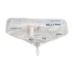 Belly bag urinary drainage collection bag