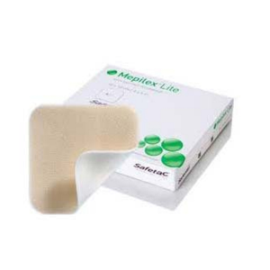 Mepilex Lite self-adherent soft silicone thin foam dressing 8" x 20"