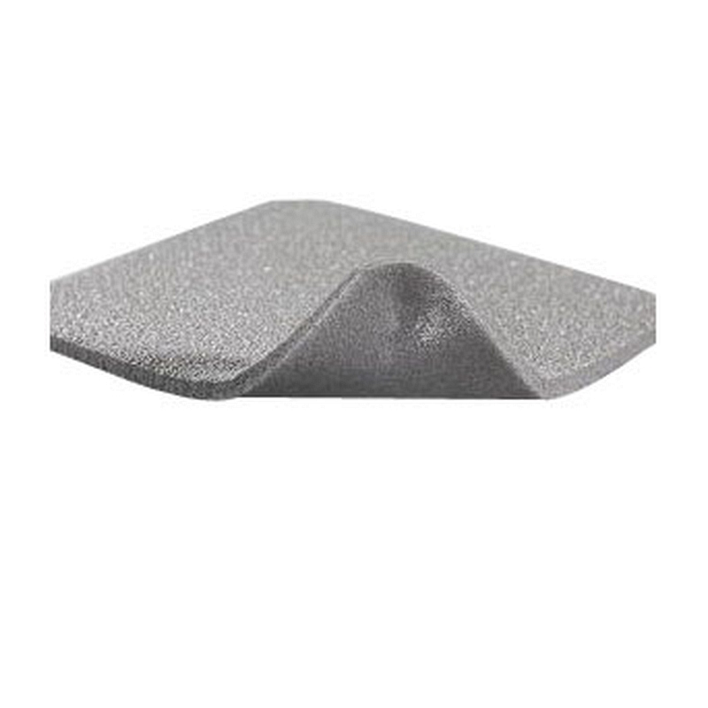 Mepilex Ag Antimicrobial Soft Silicone Absorbent Foam Dressing with Silver 6" L x 6" W Square with Safetac Technology and Absorbent Pad