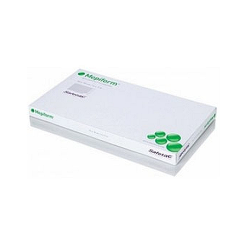 Mepiform Safetac Self-Adherent Soft Silicone Dressing 4" x 7"