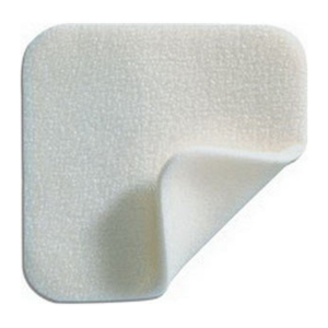Mepilex Soft Silicone Absorbent Foam Dressing 4" L x 8" W Rectangular with Safetac Technology and Absorbent Pad