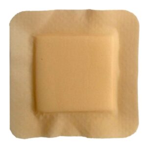 MediPlus Silicone Comfort Foam Adhesive Border 6" x 6"