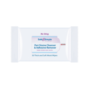 Safe n simple adhesive remover wipe