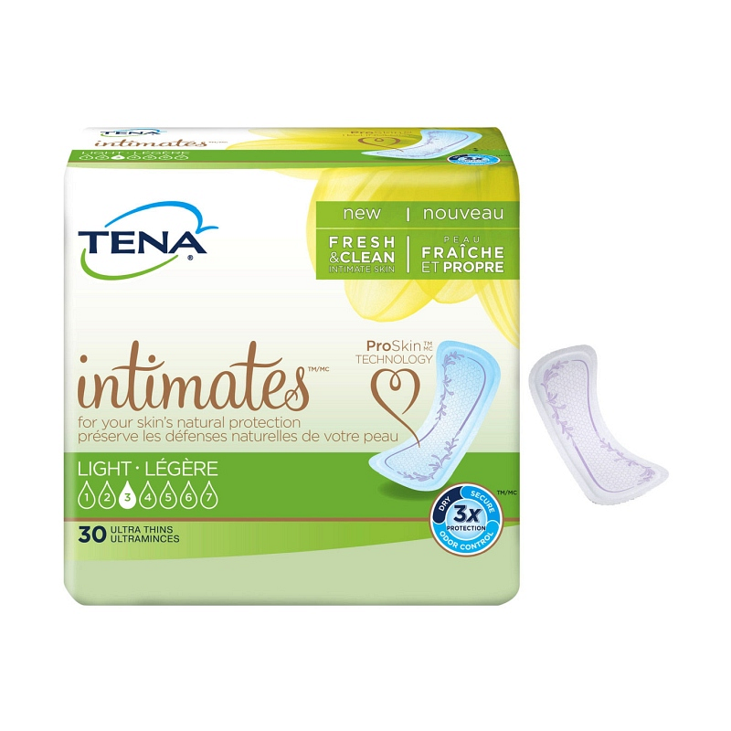 TENA Sensitive Care Ultra Thin Light Regular Pads