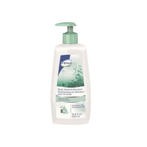 Tena Body Wash and Shampoo Scent Free 33.8 fl. oz.