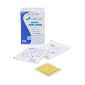 Elasto-Gel Wound Dressing without Tape 4" x 4"