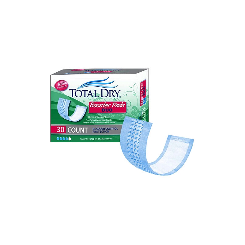 TotalDry Duo Booster Pads