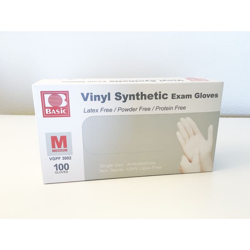 Intco Vinyl Powder-Free Exam Gloves