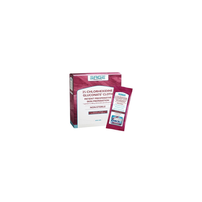 2% Chlorhexidine Gluconate Cloth