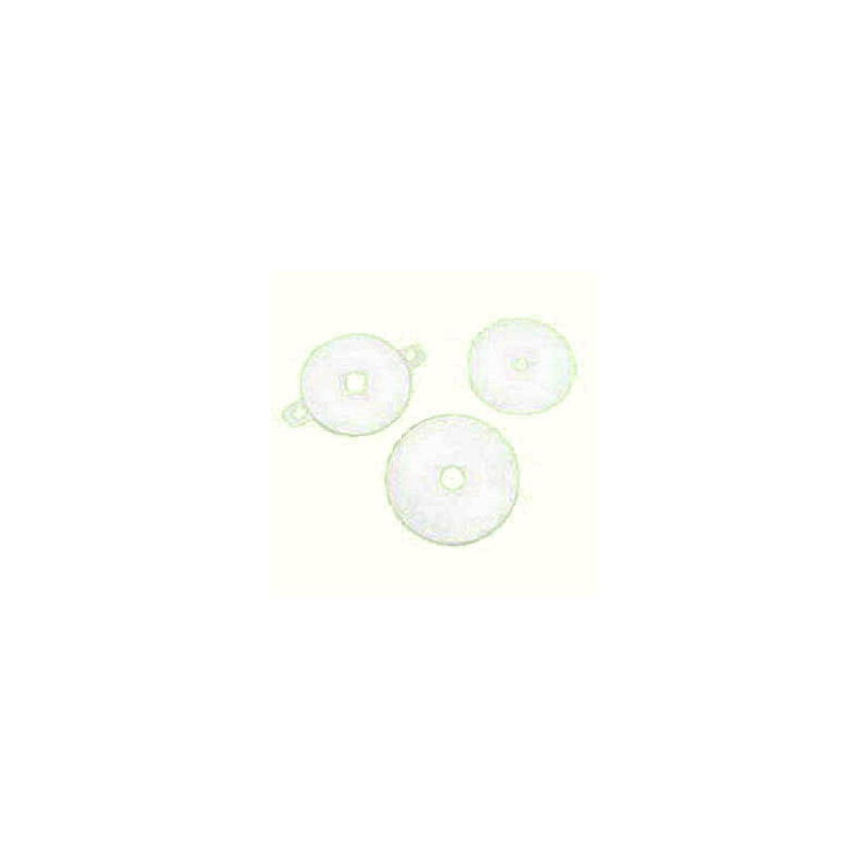 3" Rnd Hypalon Soft White Face Plate