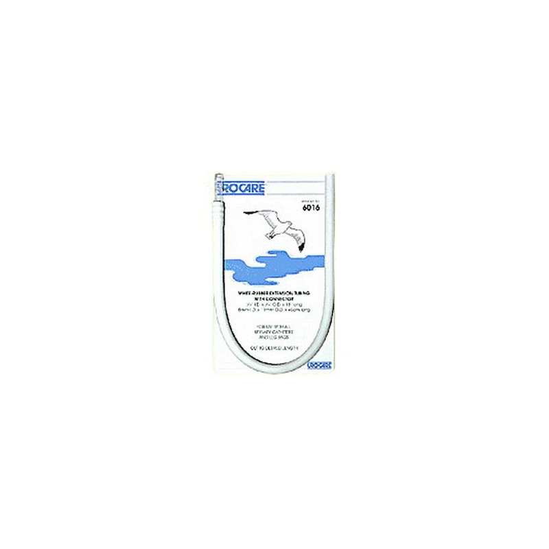 Sterile Clear-Vinyl Extension Tubing with Connector 5/16" I.D. x 18"
