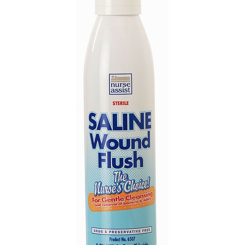 Sterile Saline Wound Flush