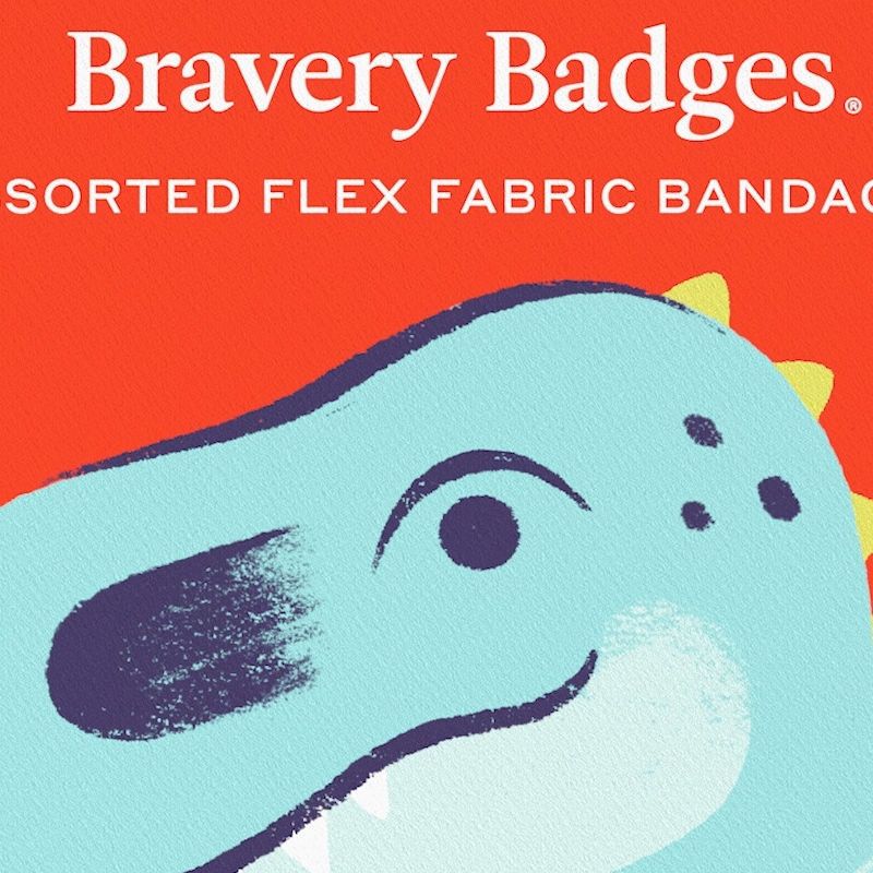 Welly Bravery Badges